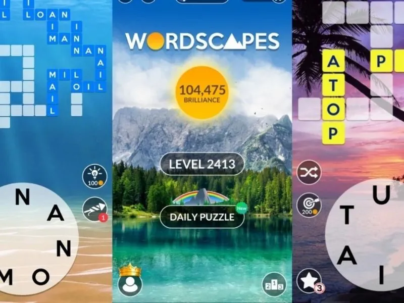 Phân Loại Các Trò Chơi trong Wordscapes 